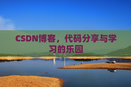 CSDN博客，代码分享与学习的乐园